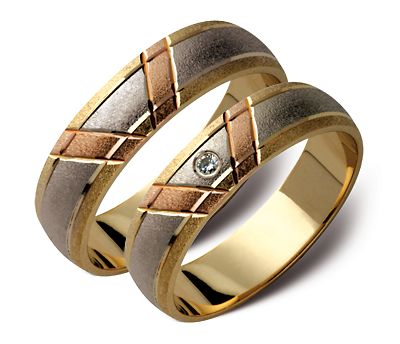 Obrączka ślubna - lux 069